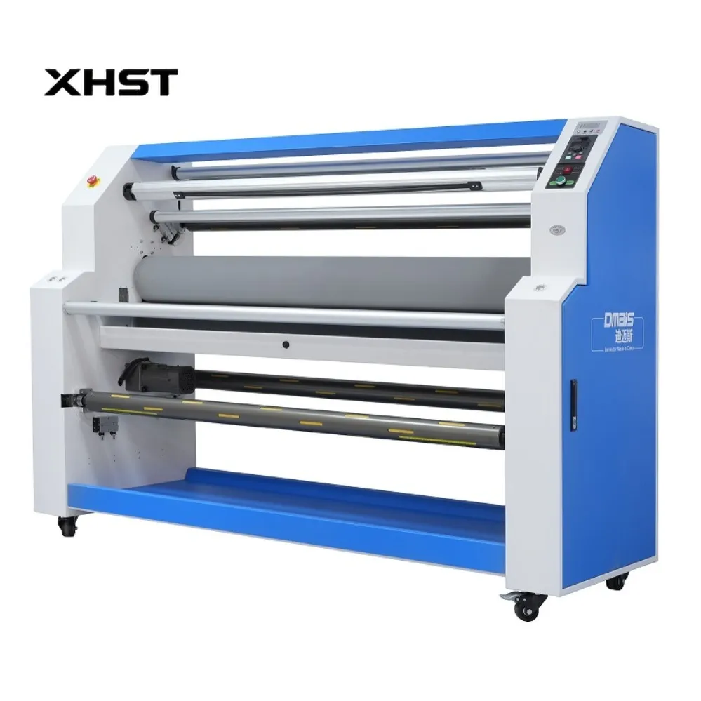 

High Speed 35m/min Wide Format 170cm Big Roller 180mm Roll Roll Laminator Hot Cold Film Lamination Machine Supports A3/A4/A5/A6