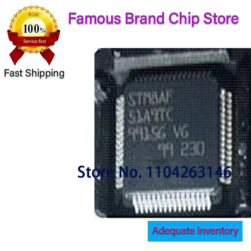 STM8AF51A9TA STM8AF51A9TC QFP64 1pcs/lot