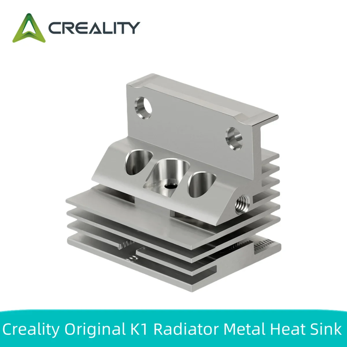 Original Creality K1 Radiator Metal Heat Sink for 3D Printer Accessories Upgrade