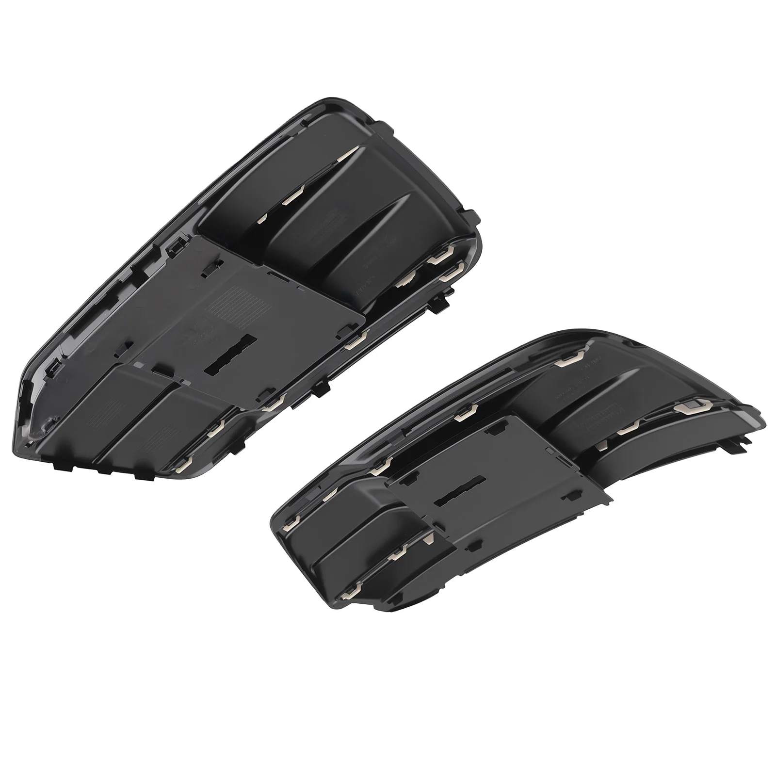 

Pair Front Bumper Fog Lamp Grille Cover for Audi Q5 80A 2018-2020 80A807679D