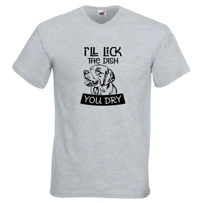 I'll Lick The Dish You Dry Novelty Pet Tees Y2K tops Unisex Summer Short Sleeve