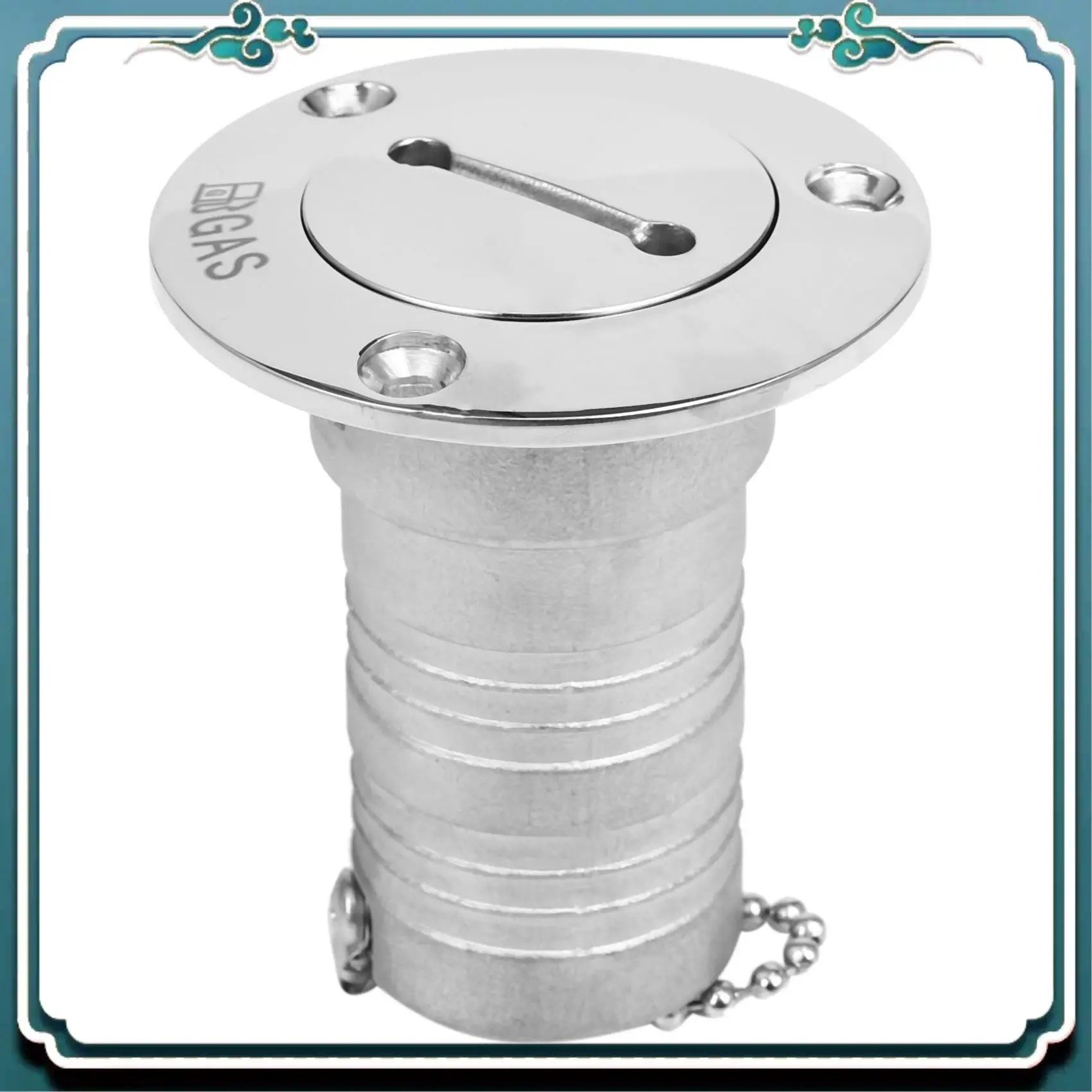 

A54K-38 мм 1,5-дюймовый морской палуб из нержавеющей стали для заправки/наполнителя, газовый топливный бак с крышкой ключа