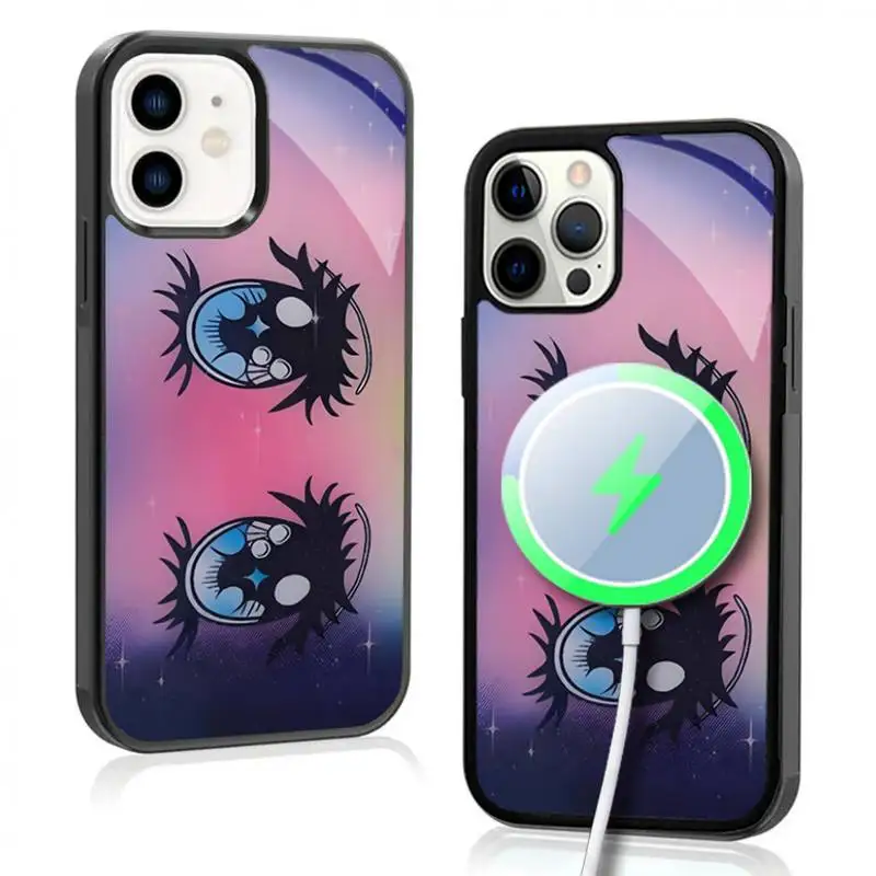 

Sandy Laing Phone Case For IPhone 11 12 13 14 15 Plus Pro Max Mirror Acrylic Cover For Magsafe Wireless Charging