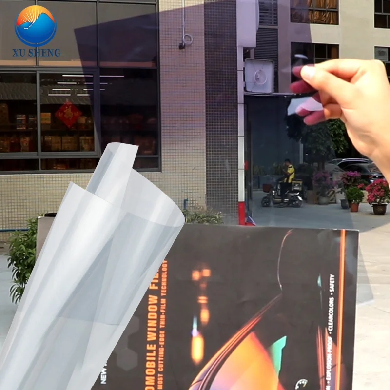 Film Kaca Mobil Fotochromic Chameleon VLT 70%, VLT40% untuk Grosir