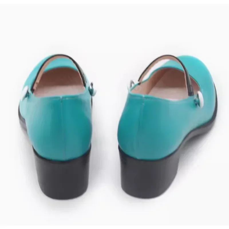 Proyecto Sekai colorido escenario Kusanagi Nene Cosplay Halloween juego de rol zapatos verdes mujeres niñas Anime cómic exposición aniversario