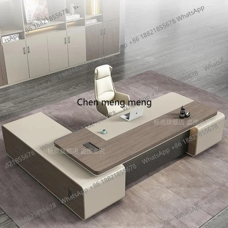 

Nordic Office Desk Computer Workshop Modern Office Desk Conference Tables Study Aesthetic Escritorio Oficina Unique Furniture