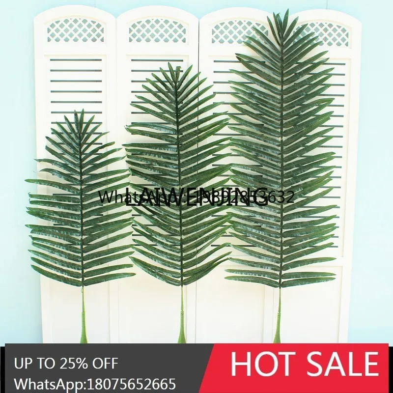 B1  large coconut leaf simulation leaf fan sunflower greening decoration engineering accessories branch