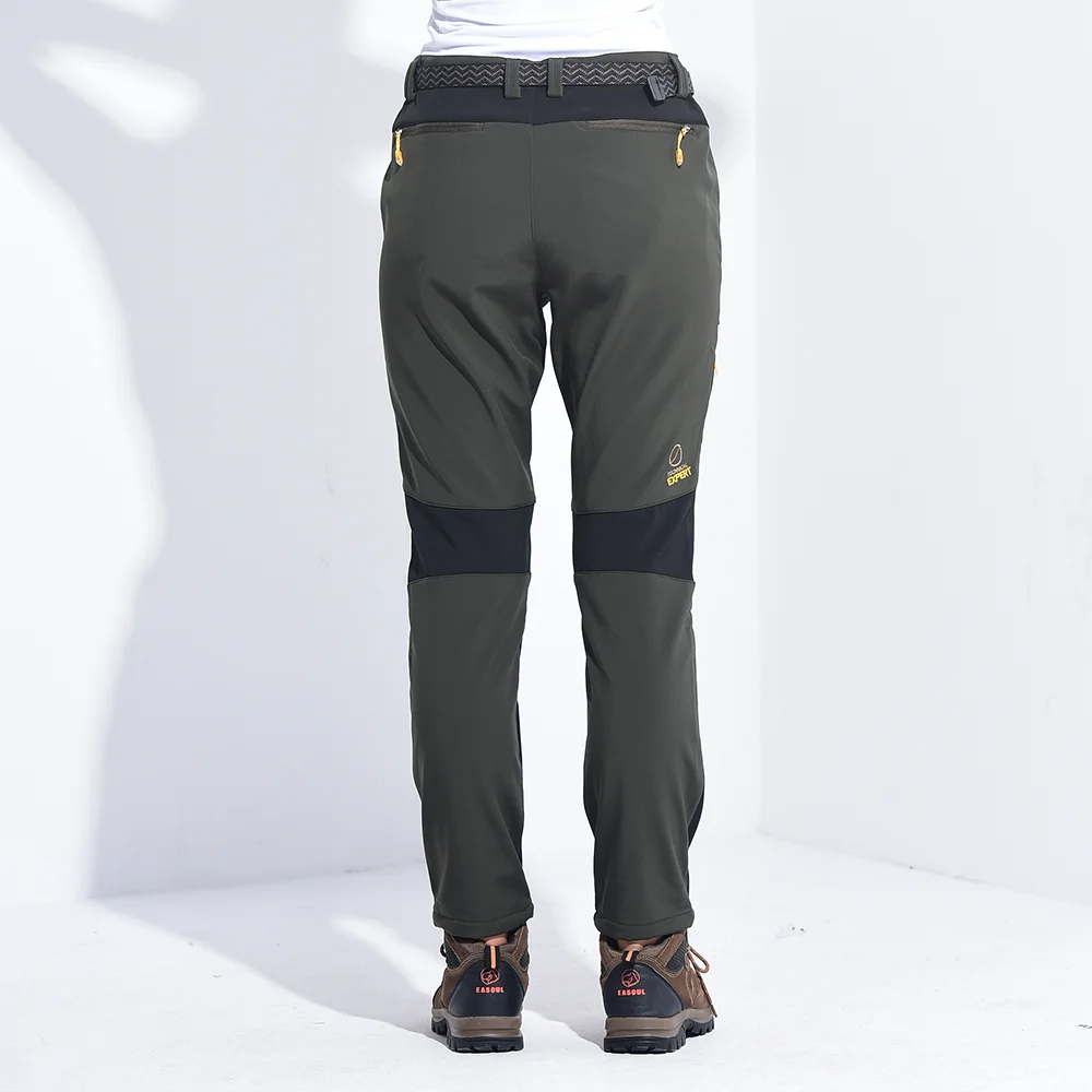 Thick Warm Fleece Winter Pants for Women, Waterproof, Hiking, Trekking, Camping, Skiing, Soft Shell Pants, Windproof Trousers