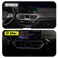 11 Colour Car LED Console Air Outlet Ambient Lights For BMW X3 X4 G01 G02 IX3 X3M X4M Auto Center Vents Decorative Lamp