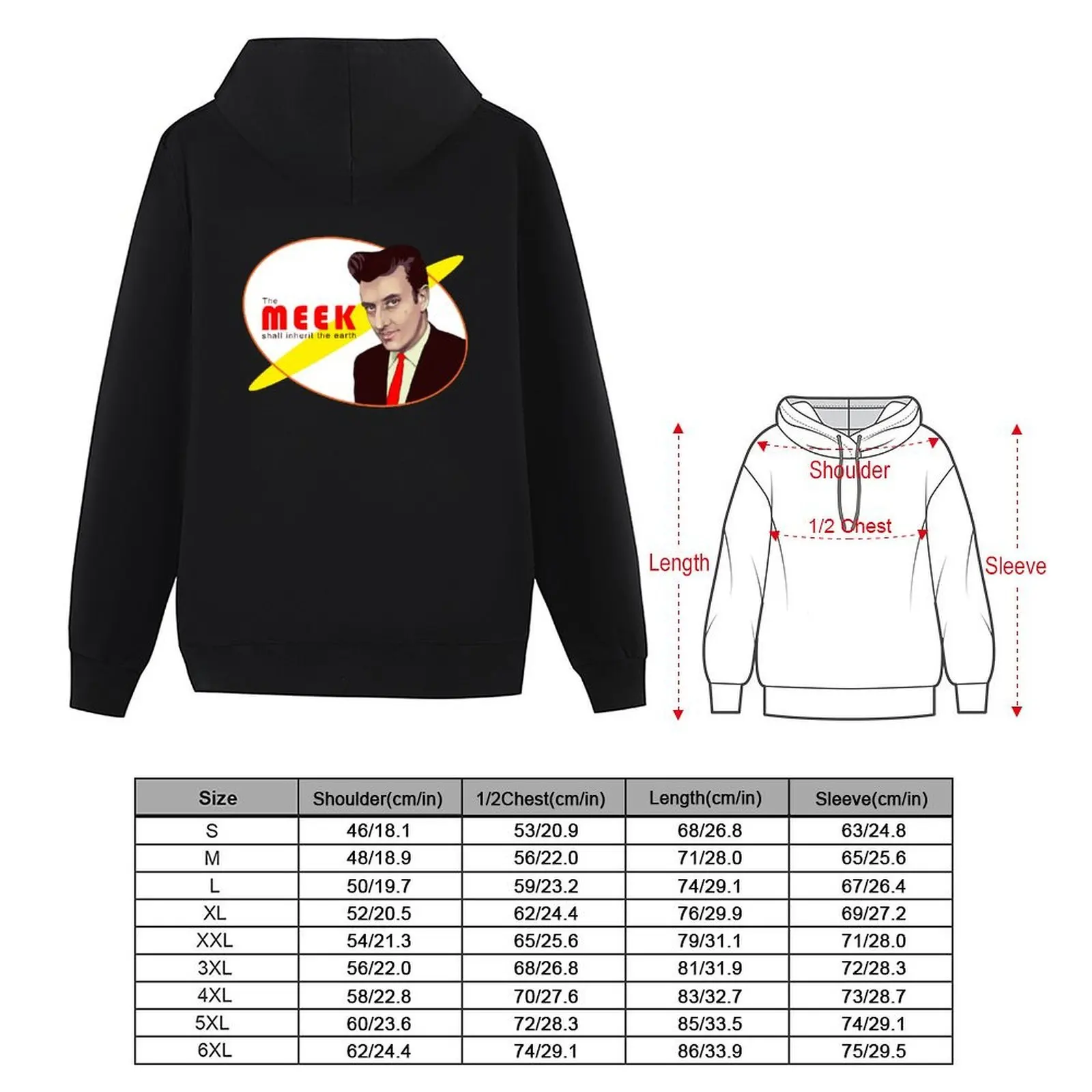 Joe Meek shall inherit the earth Hoodie men's clothing hooded shirt men's coat korean clothes tracksuits