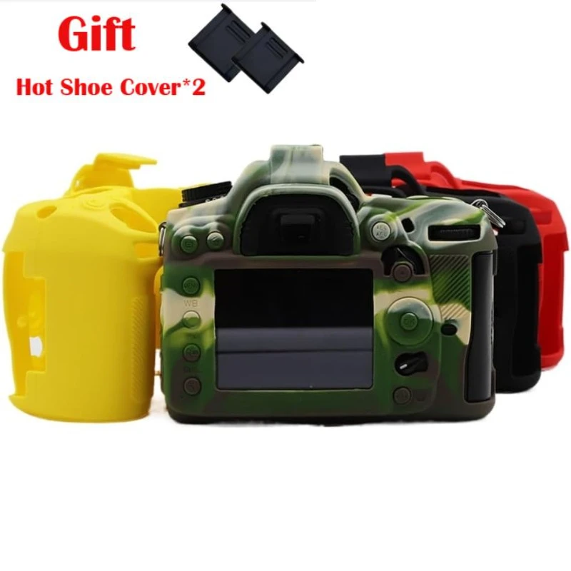 

Camera Bag For Nikon D7000 , Accessories Protective Rubber Cover Soft Silicone Armor Camera Body Case + 2PCS Hot Shoe Cover