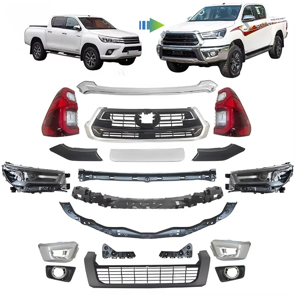 

Обновление Hilux Revo 2016-2020 к корпусу Hilux, версия Ближнего Востока с фарами и задним фонарем