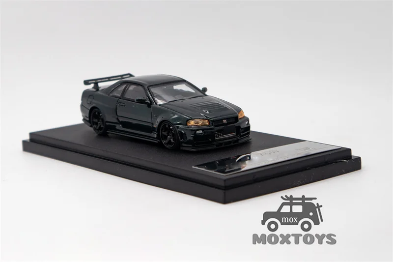 Fuji 1:64 Skyline GT-R R34 Nismo Z-Tune limited999 Diecast Model Car