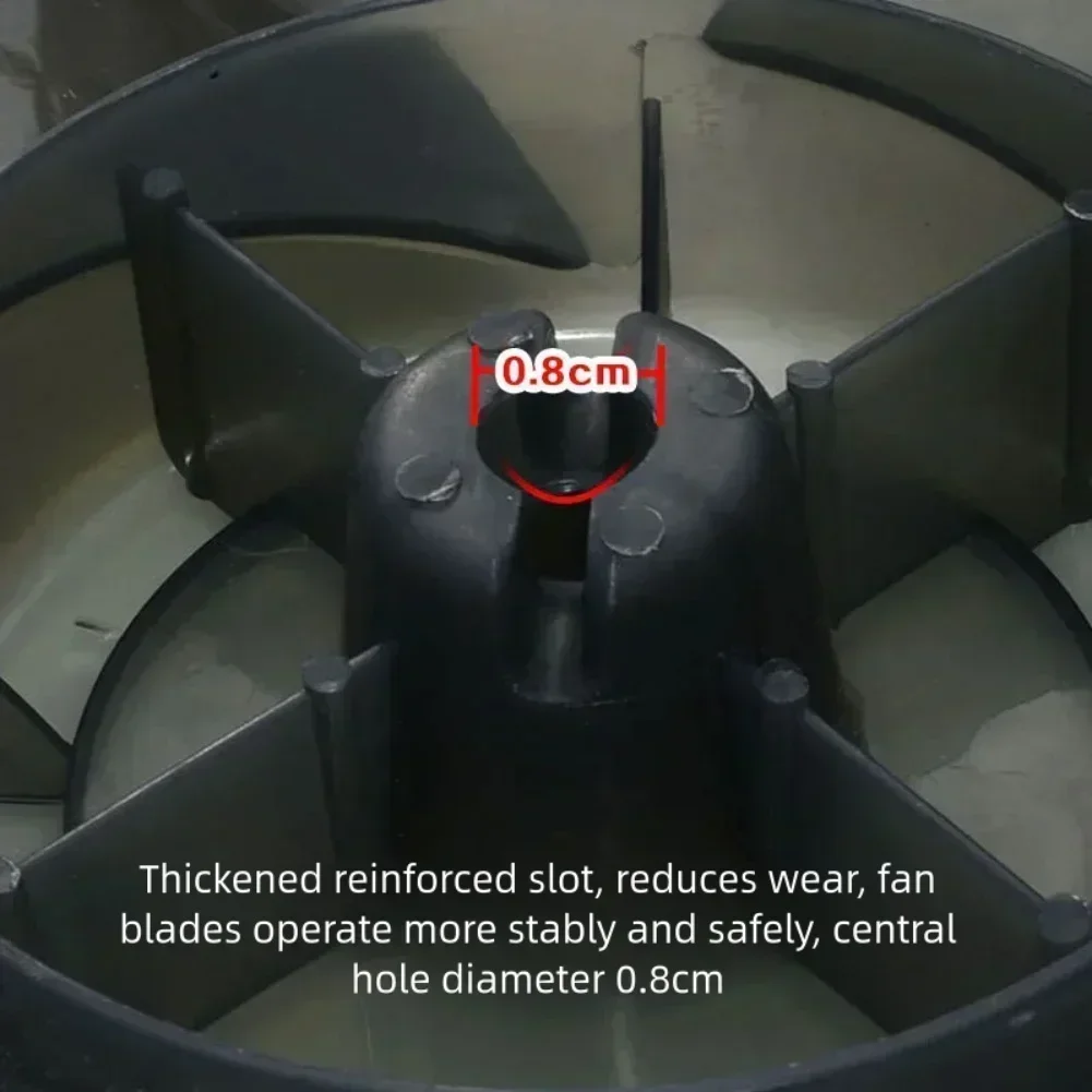 

Replacement 4 Blade Fan Blades for Electric Fans Suitable for Floor Standing and Table Fans and Noise Minimizing Design
