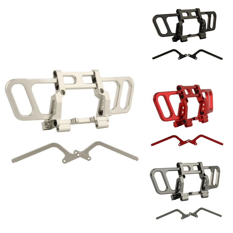 금속 프론트 범퍼 불 바, 축 레이스 스폰 1/10 RC 크롤러 자동차 업그레이드 부품 액세서리