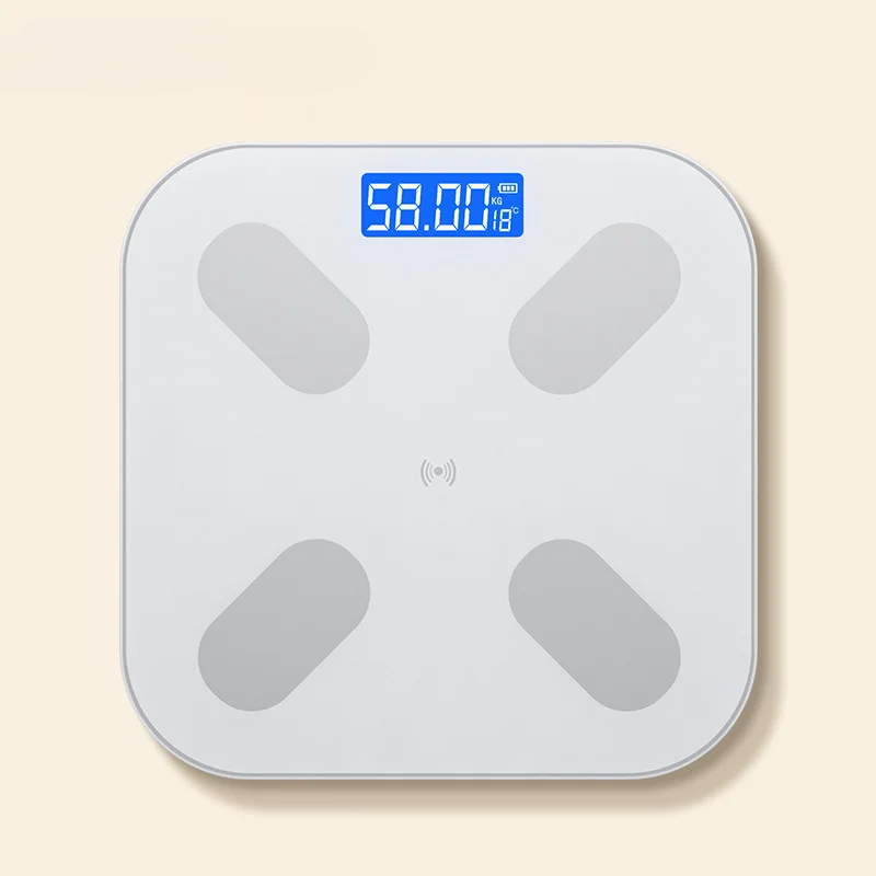 Intelligent Body Weight Scale Household Bluetooth Rechargeable Electronic Scale Human Body Weighing Healthy Weight Scale