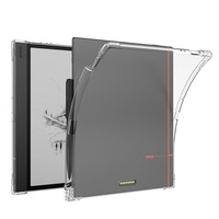 Anti-fall 10.3 Inch E-Reader Case with Pen Slot Wear Resistant Protective Cover TPU Transparent Back Shell for Boox Note Air 5C