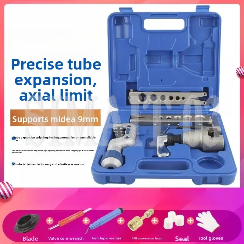 VFT-808-MIS Eccentric Flaring Tool | Copper Tube Expander 6-19mm & 1/4