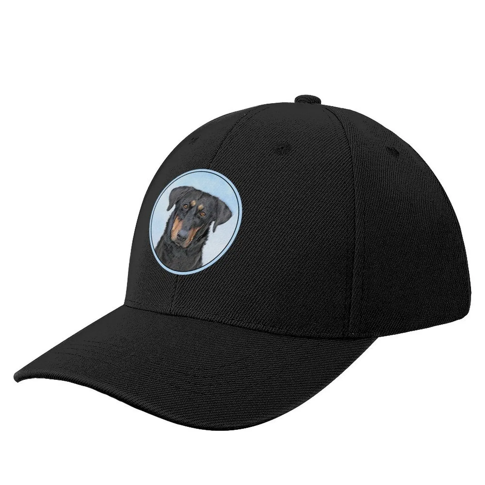 

Beauceron Painting - Cute Original Dog Art Baseball Cap Golf Cap |-F-| Women's Beach Men's