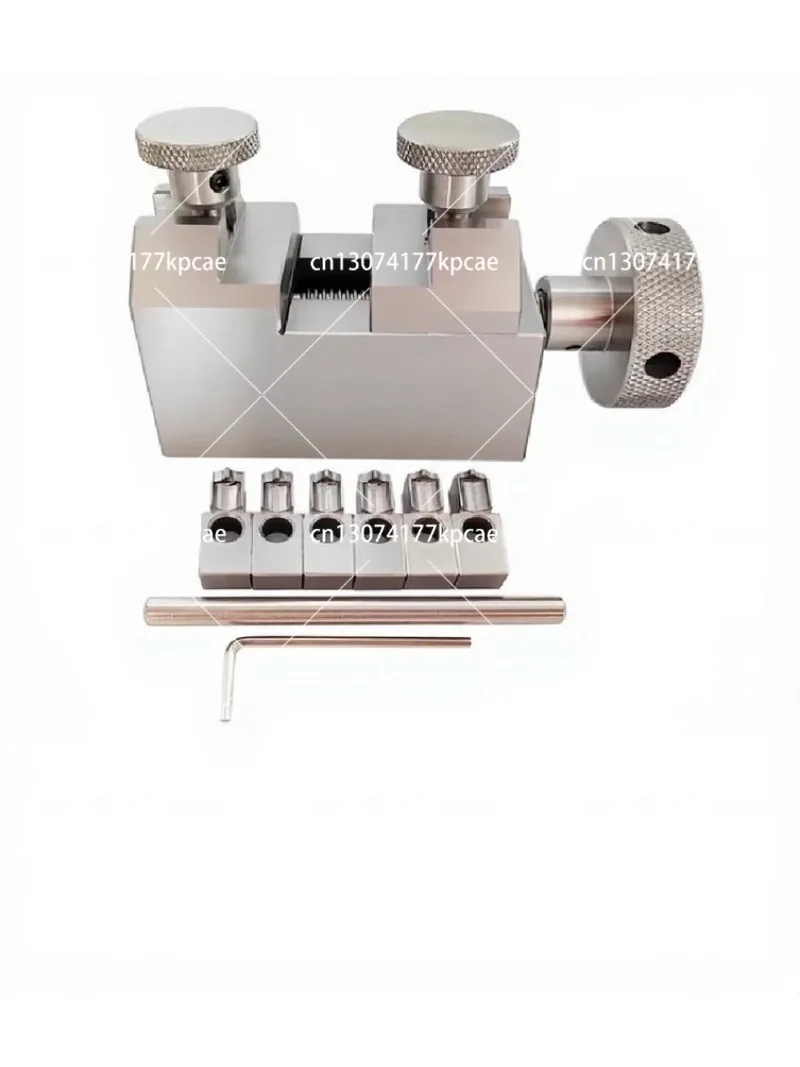 Alloy‑Steel Watch Band Link Removal Tool, Universal Disassembly Jig for 5‑Segment & 3‑Segment Watch Bracelets