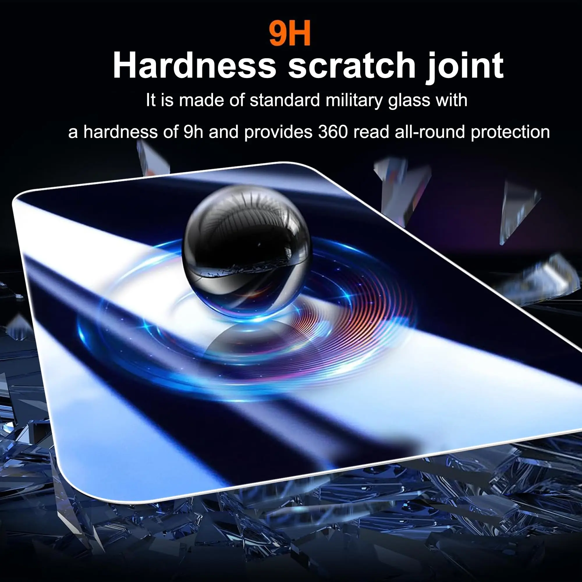 واقي شاشة لهاتف RedMagic Astra وغطاء كامل من الزجاج المقسى ​ لـ Nubia RedMagic Pad 3 Pro وحافظة