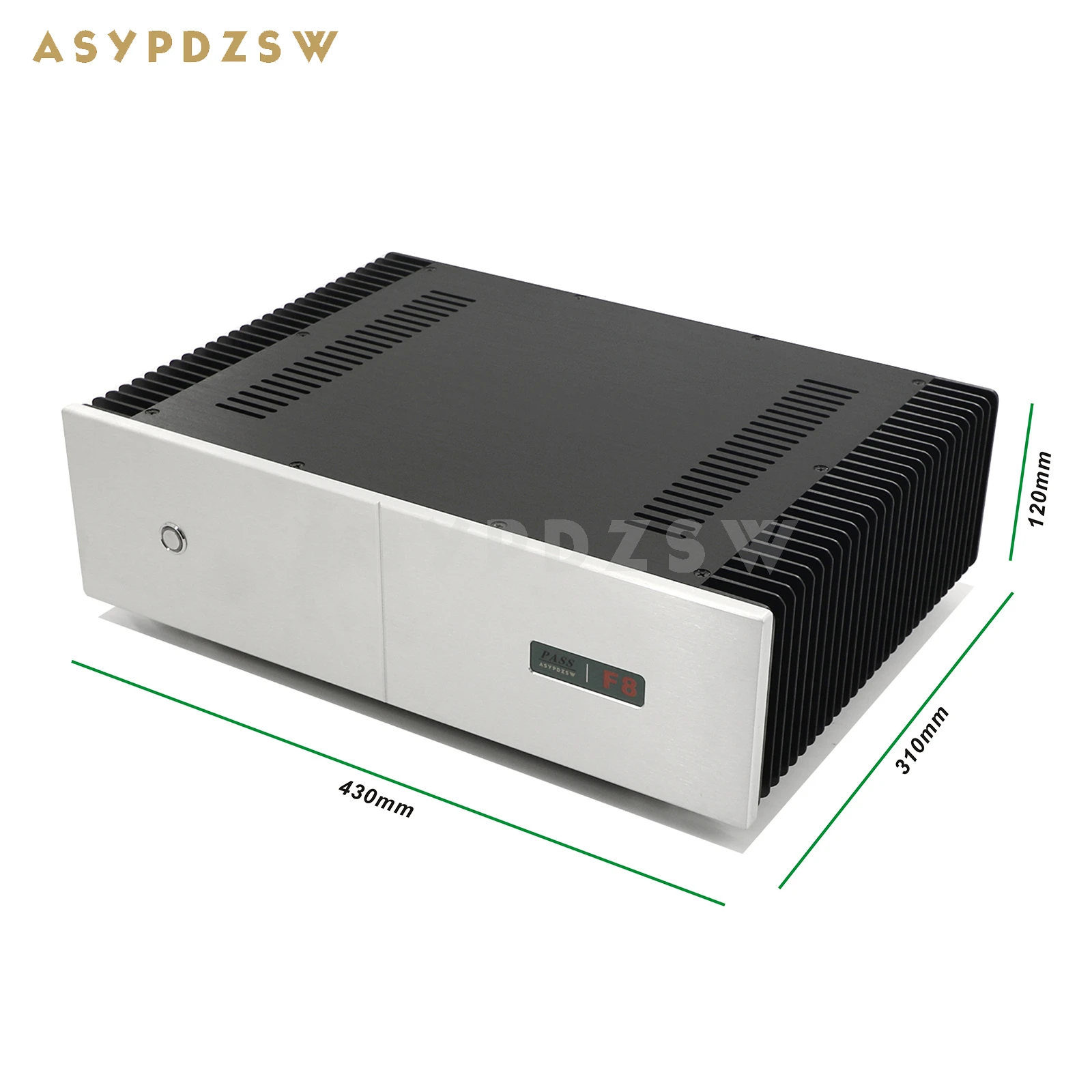 HIFI Warm sound Base on FirstWatt PASS F8 Single ended Class A power amplifier With XLR input 25W+25W 8ohm