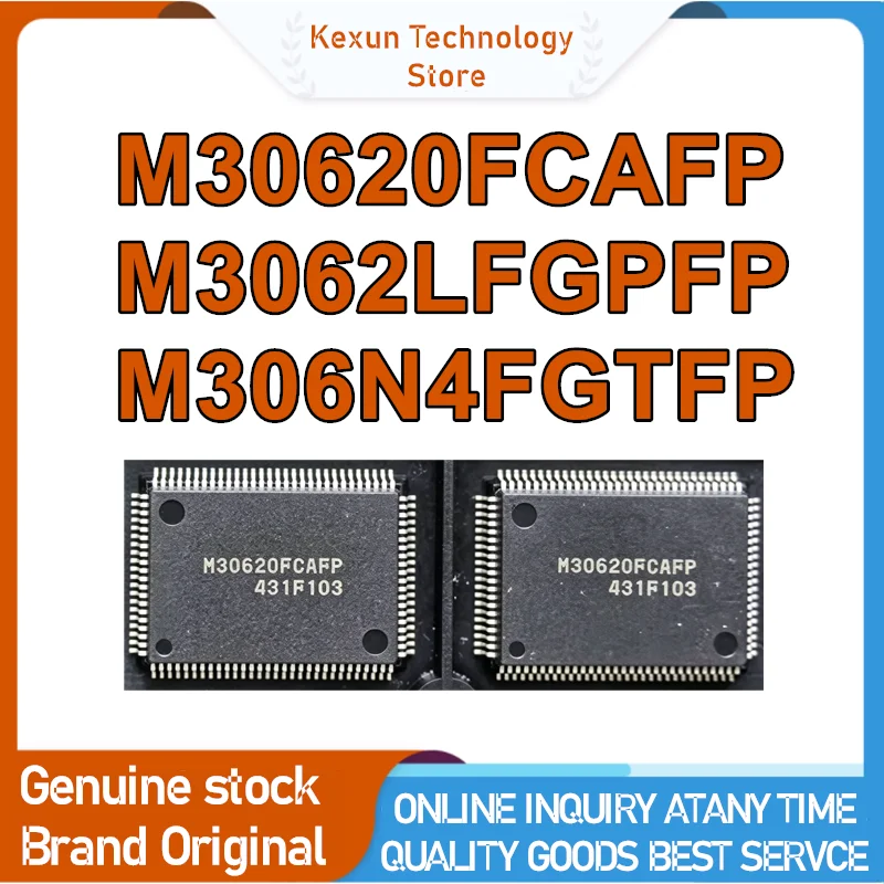 M30620FCAFP M3062LFGPFP M306N4FGTFP QFP-100 Microcontroller IC MCU Chip 100% New Original in stock