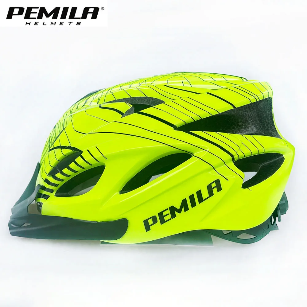Streifen ultraleichter Rennrad Mountainbike Helm mit Sonnenblende ultraleichte dh MTB Fahrrad helm Outdoor Sport Reiten Fahrrad helm