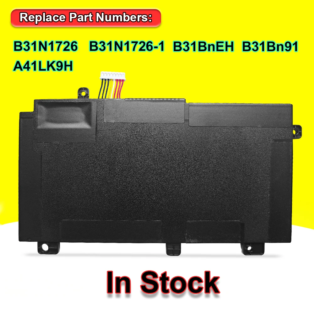 Battery B31N1726 For ASUS TUF Gaming FX504 FX504G FX504GD FX504GE FX505G FX505GD FX505DT FX80 FX80G FX80GE FX80GM FX86FE Series