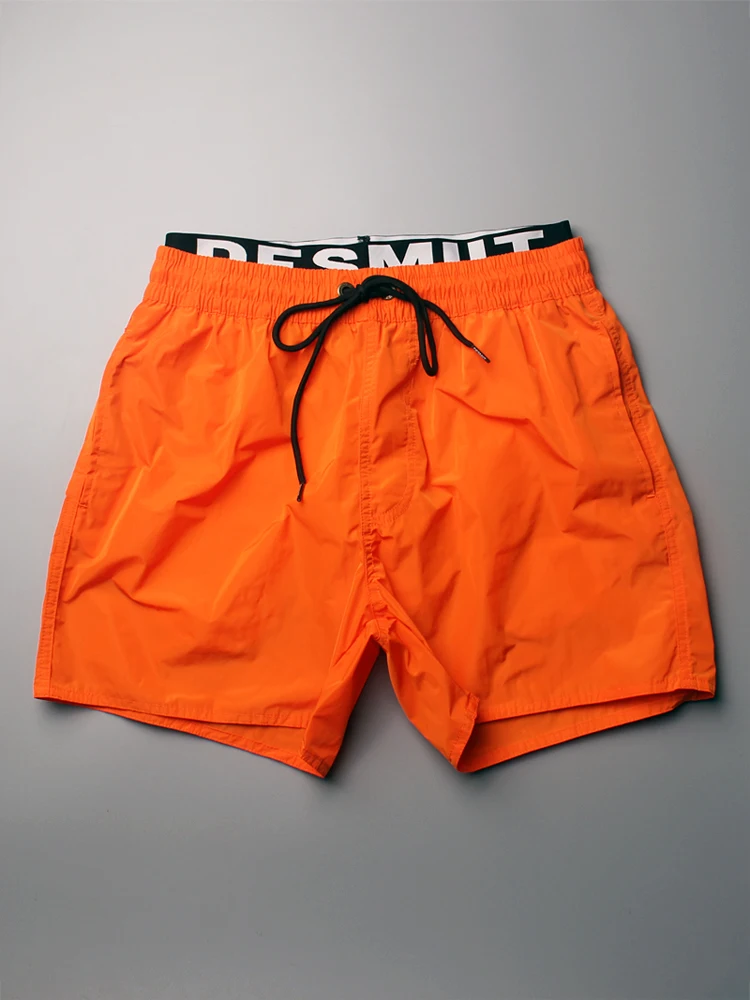desmiit-men's-beach-pants-quick-dry-loose-surfing-holiday-shorts-double-waist-orange-color-sports-fitness-fans-supplies