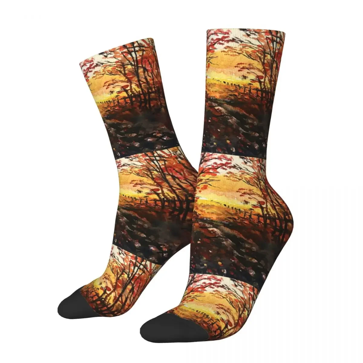 

Осенние носки Trail, чулки высокого качества в стиле Харадзюку, всесезонные длинные носки, аксессуары для мужчин и женщин, рождественские подарки