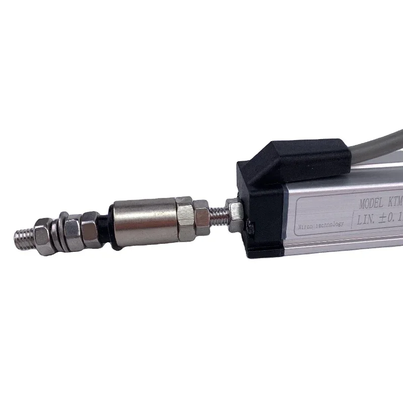 

linear displacement sensor KTM-25mm range 10-300mm 1k 0-5v 0-10v RS485 linear resistance Position displacement transducer