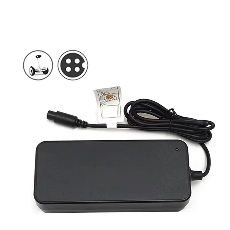 Charger 63V 1.1A For Ninebot Mini and Pro 2nd Balance Car Self-Balancing Scooter 70w Power Adapter With Cable