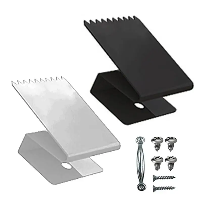 Window Board-Up Clips Reusable Storm Window Clips Shutter Hardware Storm Plywood Clips Board-Up Clips Secure & Easy Installation