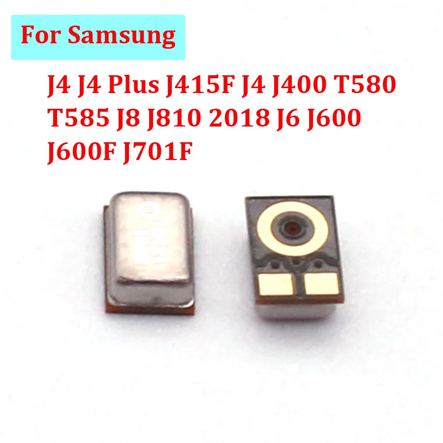 10pcs Inner MIC Speaker For Samsung J4 J4 Plus J415F J4 J400 T580 T585 J8 J810 2018 J6 J600 J600F J701F Microphone Transmitter