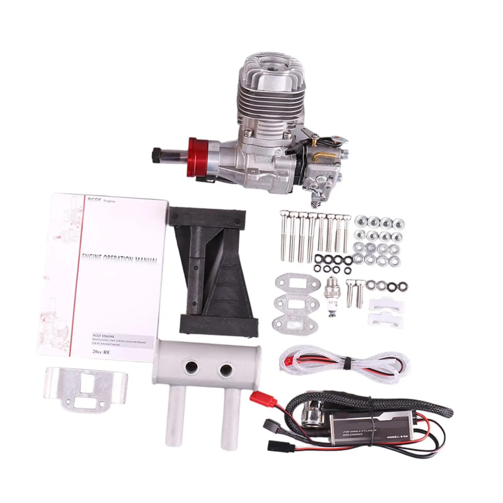 Gasoline Engine for RC Airplane Side Exhaust Engine RC Airplane Engine