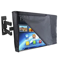 Transparent Film TV Cover Waterproof TV Cover 600D Waterproof PVCOxford Cloth TV Cover Television Outdoor Tv Monitor Dust Cover