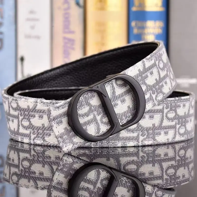 Cinturón con letras de diseño de marca de lujo, cinturón de cuero genuino de alta calidad, cinturón de ocio de negocios para hombres y mujeres
