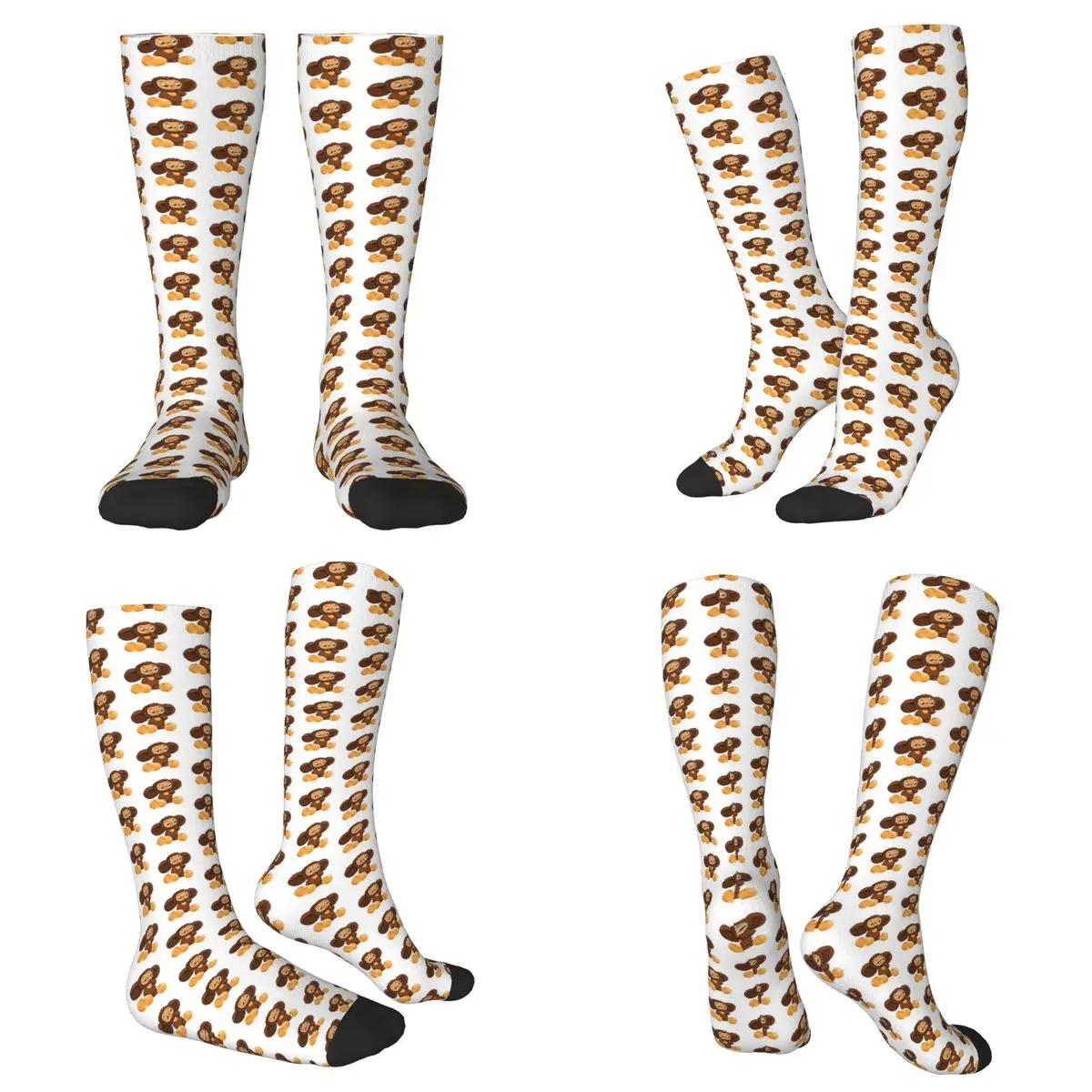 

Всесезонные носки в стиле Чебурашка, спортивные носки в стиле Харадзюку, мягкие чулки в стиле хип-хоп для мужчин и женщин