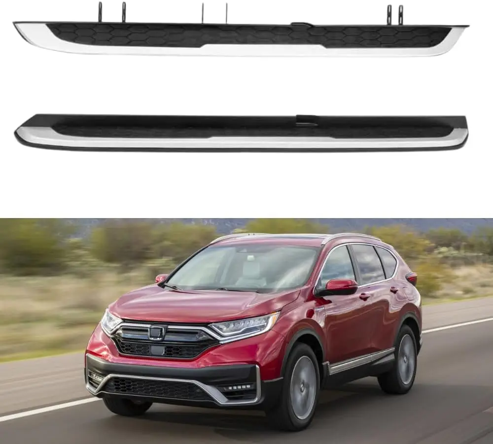 

Подножки для бега, боковые ступеньки, совместимые с Honda CR-V CRV 2017, 2018, 2019, 2020, 2022, боковые направляющие Nerf Bars