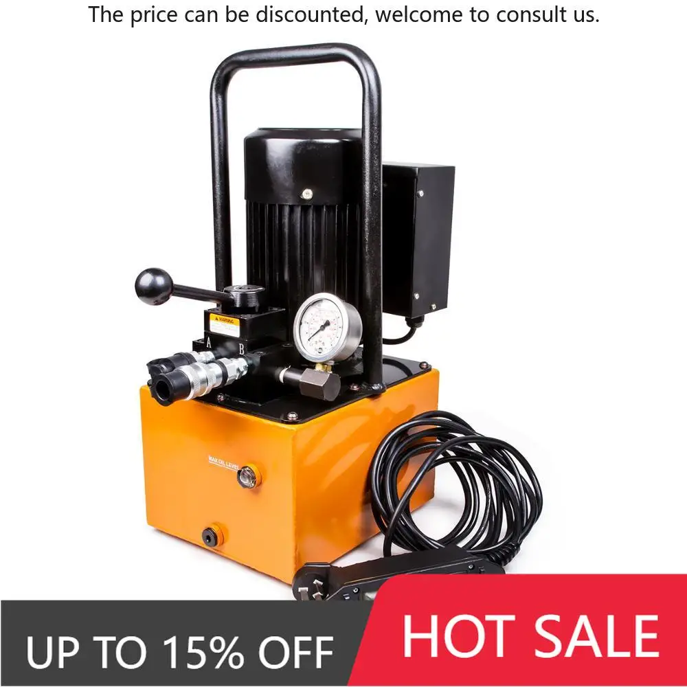 

REP-2D Portable 700Bar 5L Oil Double Circuit 220V Electric Hydraulic Pump