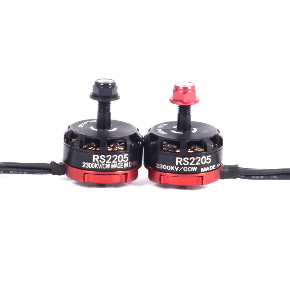 Aircraft model four axis 5-inch crossing aircraft RC RS2205 2205 2300KV CW CCW brushless motor suitable for 2-6s 20A/30A/40A ESC