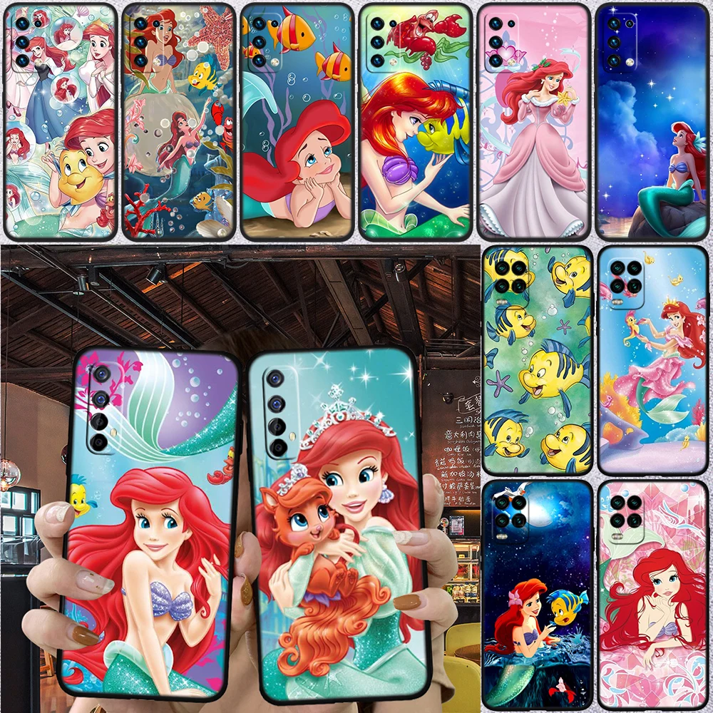 The Little Mermaid Phone Case for Samsung Galaxy A11 A12 A13 A15 A52S A53 A55 A56 A70 A71 A72 A73 F06 F16 F56