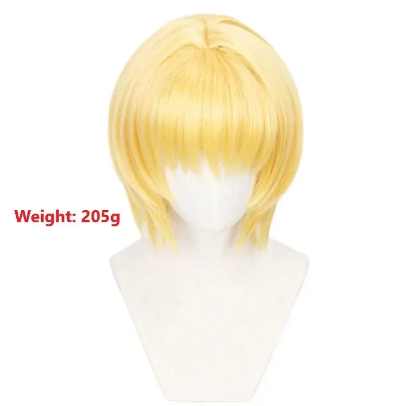 2025 yiyi Anime x Hunter Kurapika Cosplay Costume wig Unisex Pants Vest Halloween Carnival Party Outfits