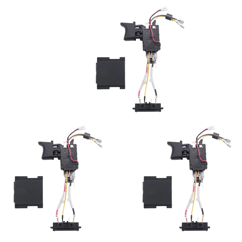 Substituição do interruptor de gatilho da broca 3X para N 744154   N N 359999   N N 360141   Driver de impacto DCF880 DCF883 DCF885 - [Qahk]