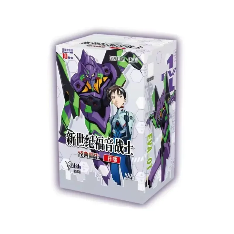 Kayou Neon Genesis Evangelion Trading Cards Classic New Birth First Box Anime Collectible Cards For Anime Fans Hobby Collection