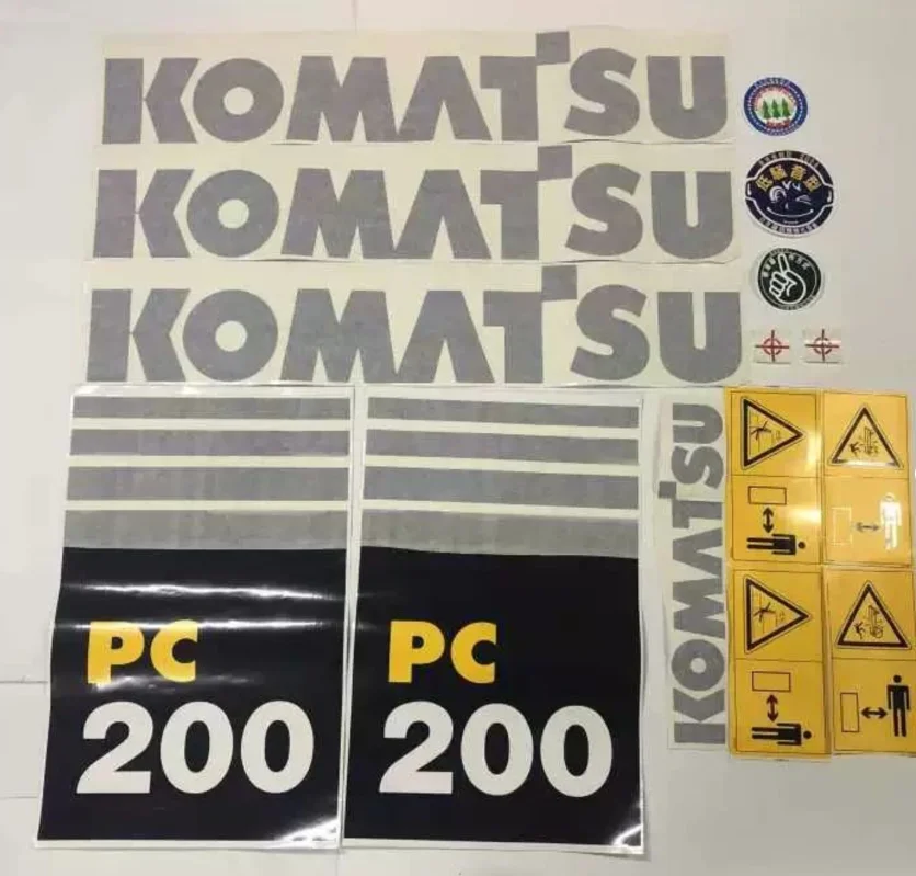 

For Komatsu PC130-7 Sticker PC200-7 Sticker PC210-7 Sticker PC220-7 Sticker PC300-7 Sticker PC350-7 Sticker Excavator