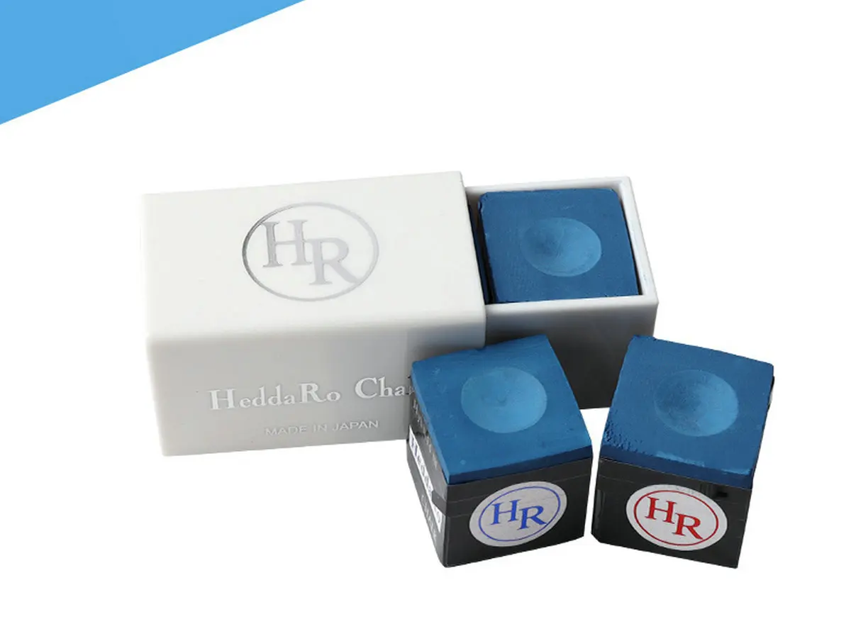 

1/2/4/8 Cubes HeddaRo HyBrid III Professional Snooker Billiards Blue Oily Chalk