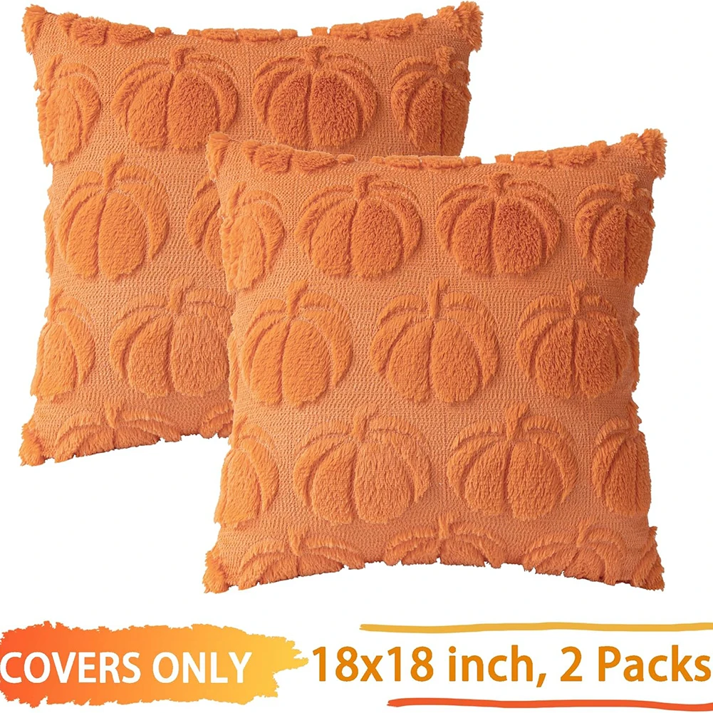 2 Pack Fall Pillow Covers 18