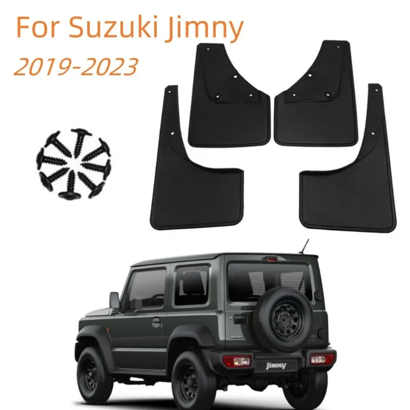 4 шт., зеркальные Брызговики для Suzuki Jimny 2019 2020 2021 2022